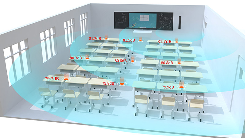 清听声学均衡扩声的教学音响