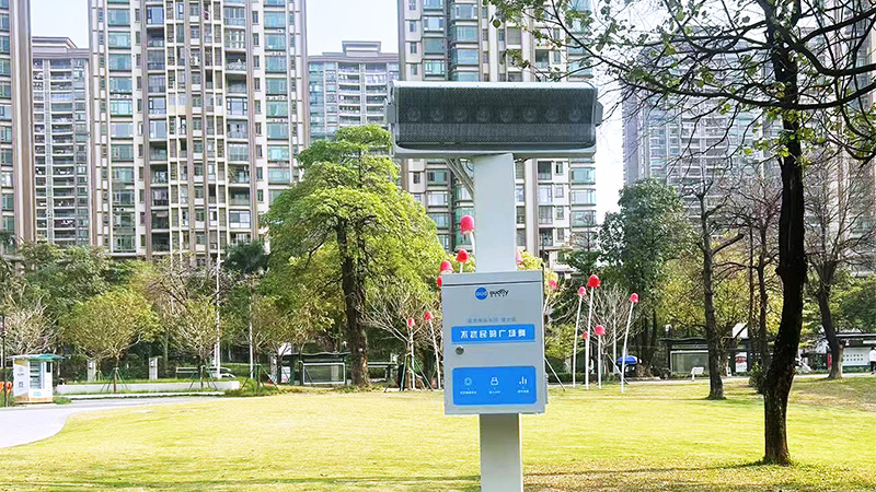 广东佛山乐从社区的智慧广场舞系统